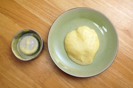 Citronella pudding failure unmolded